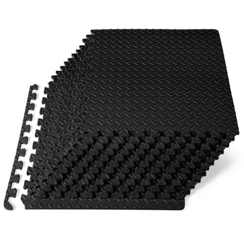 ProsourceFit ½-inch Puzzle Exercise Mats (48 sq ft)